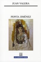 Couverture du livre « Pepita Jiménez » de Juan Valera aux éditions Zoe