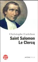 Couverture du livre « Saint Salomon le clercq » de Christophe Carichon aux éditions Artege