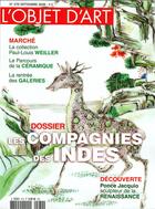 Couverture du livre « L'objet d'art n 570 la porcelaine de la compagnie des indes - septembre 2020 » de  aux éditions L'objet D'art