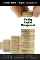 Couverture du livre « Working Capital Management » de Sarria-Allende Virginia aux éditions Oxford University Press Usa