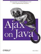 Couverture du livre « Ajax on Java » de Steven Olson aux éditions O'reilly Media