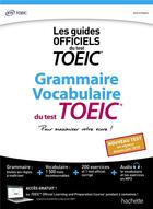 Couverture du livre « Grammaire vocabulaire toeic » de Ets aux éditions Hachette Education
