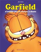 Couverture du livre « Garfield Tome 22 : Garfield n'oublie pas sa brosse à dents » de Jim Davis aux éditions Dargaud