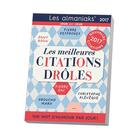 Couverture du livre « Les meilleures citations drôles 2017 » de  aux éditions Editions 365