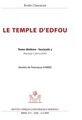 Couverture du livre « Le temple d'Edfou Tome 10 ; fascicule Tome 3 ; planches CLXII-CLXXVIII » de Emile Chassinat aux éditions Ifao