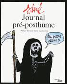 Couverture du livre « Journal pré-posthume » de Sine aux éditions Cherche Midi