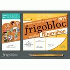 Couverture du livre « Mini calendrier frigobloc hebdo marmiton - janvier decembre 2019 » de  aux éditions Play Bac