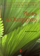 Couverture du livre « Dictionnaire plantes et champignons » de Boullard aux éditions Estem