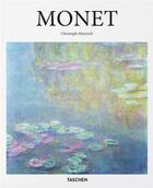 Couverture du livre « Monet » de Christoph Heinrich aux éditions Taschen