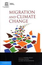 Couverture du livre « Migration and climate change » de  aux éditions Unesco
