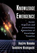 Couverture du livre « Knowledge Emergence: Social, Technical, and Evolutionary Dimensions of » de Nishiguchi Toshihiro aux éditions Oxford University Press Usa