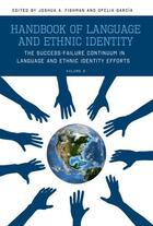 Couverture du livre « Handbook of Language and Ethnic Identity: The Success-Failure Continuu » de Joshua Fishman aux éditions Oxford University Press Usa