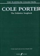 Couverture du livre « Porter cole platinum collection ; piano, chant, guitare » de  aux éditions Faber Et Faber