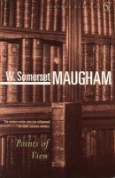 Couverture du livre « Points Of View » de William Somerset Maugham aux éditions Random House Digital