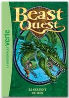 Couverture du livre « Beast Quest Tome 2 : le serpent de mer » de Adam Blade aux éditions Hachette Jeunesse