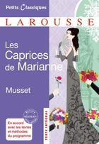 Couverture du livre « Les caprices de Marianne » de Alfred De Musset aux éditions Larousse