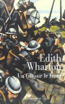 Couverture du livre « Un fils sur le front » de Edith Wharton aux éditions Flammarion