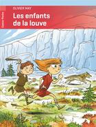 Couverture du livre « Les enfants de la louve » de Olivier May aux éditions Pere Castor