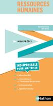 Couverture du livre « Mini-précis : Ressources humaines » de David Duchamp et Loris Guery aux éditions Nathan