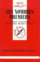 Couverture du livre « Les nombres premier » de Gerard Tenenbaum et Michel Mendes France aux éditions Que Sais-je ?