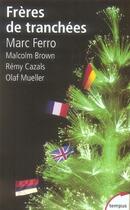 Couverture du livre « Frères de tranchées » de Marc Ferro aux éditions Tempus/perrin