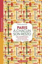 Couverture du livre « À chacun son resto » de Vanessa Besnard aux éditions Parigramme