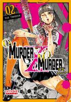 Couverture du livre « Murder x murder Tome 2 » de Yuji Takezoe aux éditions Omake Books