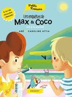 Couverture du livre « Les enquêtes de Max et Coco : vol à la piscine » de Are et Caroline Attia aux éditions Rageot Editeur