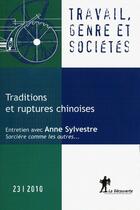 Couverture du livre « Traditions et ruptures chinoises ; entretien avec Anne Sylvestre » de  aux éditions La Decouverte