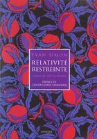 Couverture du livre « Relativite restreinte » de Simon Y. aux éditions Vuibert