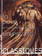 Couverture du livre « La peur » de Guy de Maupassant aux éditions Publie.net