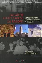 Couverture du livre « Laicite a-t-elle perdue la raison » de Descouleurs B aux éditions Parole Et Silence