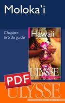 Couverture du livre « Moloka'i » de  aux éditions Ulysse