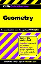 Couverture du livre « CliffsQuickReview Geometry » de Kohn Edward aux éditions Houghton Mifflin Harcourt