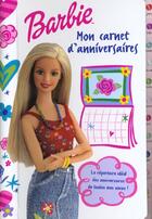 Couverture du livre « Livre anniversaire barbie » de  aux éditions Le Livre De Poche Jeunesse