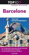 Couverture du livre « TOP 10 ; Barcelone » de  aux éditions Hachette Tourisme