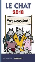 Couverture du livre « Le chat ; mini agenda (édition 2018) » de Philippe Geluck aux éditions Casterman
