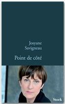 Couverture du livre « Point de côté » de Savigneau-J aux éditions Stock