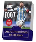 Couverture du livre « Almaniak quiz foot » de Nicolas Gettliffe aux éditions Editions 365