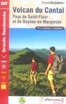 Couverture du livre « Volcan du cantal, pays de saint-flour et de ruynes-en-margeride » de  aux éditions Ffrp