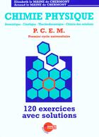 Couverture du livre « Pcem chimie/physique exo et solutions » de Masne De Che Le aux éditions Heures De France