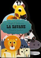 Couverture du livre « La savane » de Ingela Peterson Arrhenius aux éditions Marcel Et Joachim