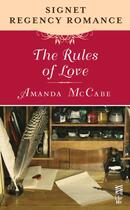 Couverture du livre « The Rules of Love » de Amanda Mccabe aux éditions Penguin Group Us