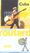 Couverture du livre « Guide Du Routard (édition 2005) » de Philippe Gloaguen aux éditions Hachette Tourisme