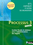 Couverture du livre « BTS CGO ; gestion fiscale et relations avec l'administration des impôts ; livre de l'élève (édition 2009) » de Chamillard/Hingray aux éditions Nathan