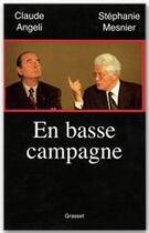 Couverture du livre « En basse campagne » de Claude Angeli aux éditions Grasset