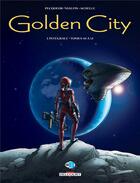 Couverture du livre « Golden City : Intégrale vol.4 : t.10 à t.12 » de Daniel Pecqueur et Nicolas Malfin aux éditions Delcourt