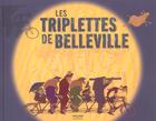 Couverture du livre « Les Triplettes De Belleville » de Sylvain Chomet et Amelie Sarn-Cantin aux éditions Milan