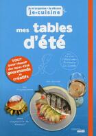 Couverture du livre « Mes tables d'été » de Brigitte Richon aux éditions Cherche Midi