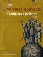 Couverture du livre « Emblemes nouveaux d andreas freidrich - 1617 » de Martin aux éditions Pu Francois Rabelais